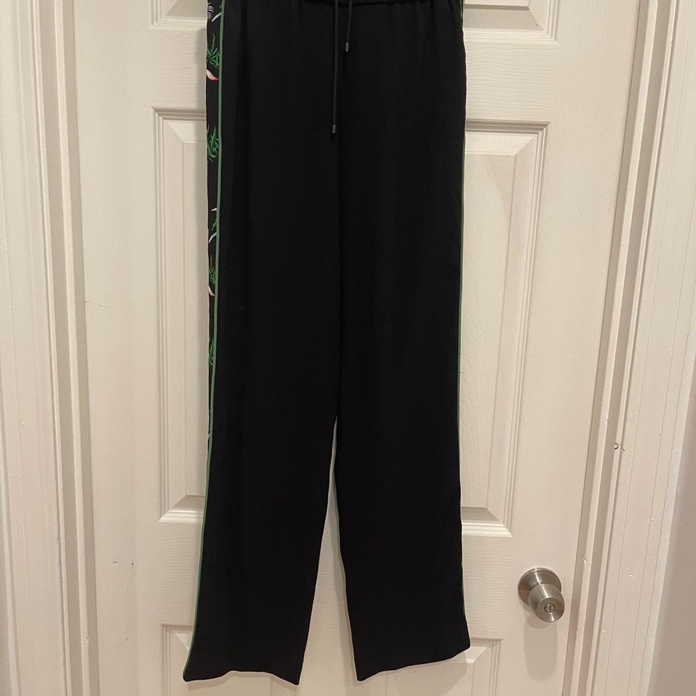 Kenzo Side Floral-Print Track Trouser - Size 34